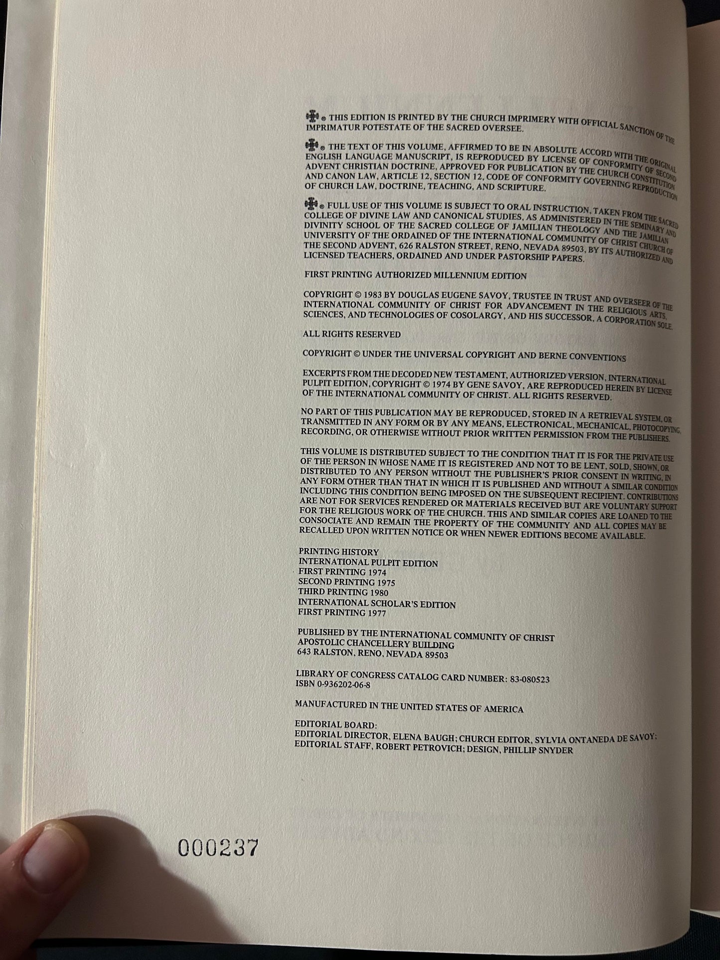 The Millennium Edition of the Decoded New Testament: Origins and History of the Paradosis or Secret Tradition of the Oral Law Called the Gospel, with ... Texts (The Sacred Teachings of Light) by Gene Savoy (Author)