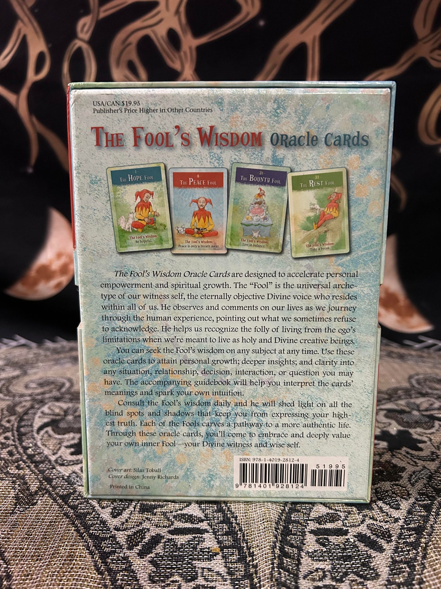 The Fool's Wisdom Oracle Cards by Sonia Choquette