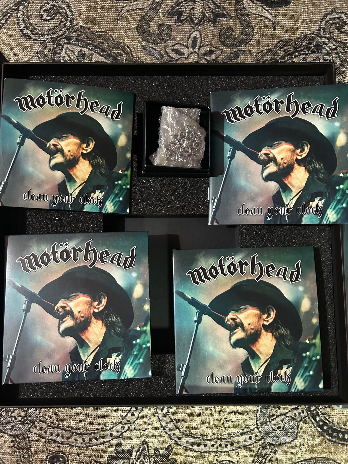 Motorhead - Clean Your Clock (Deluxe Edition 2 LP on Colored Vinyl + CD+DVD+Blu-Ray