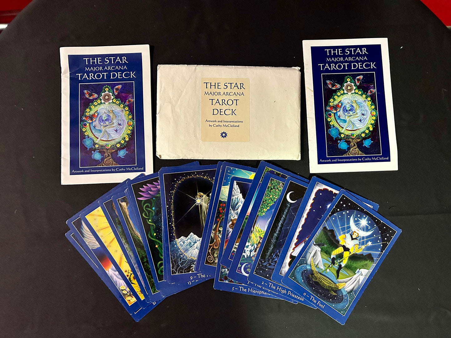 The Star Major Arcana Tarot Deck Artwork and Interpretations (Signed and Inscribed - Limited Edition) by Cathy McClelland