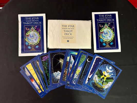 The Star Major Arcana Tarot Deck Artwork and Interpretations (Signed and Inscribed - Limited Edition) by Cathy McClelland