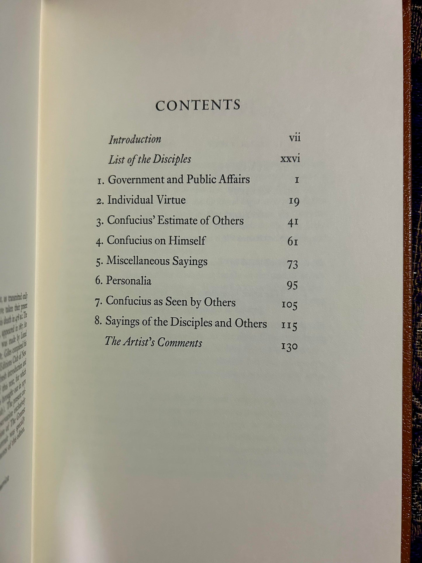 The Analects of Confucius (Easton Press Edition)