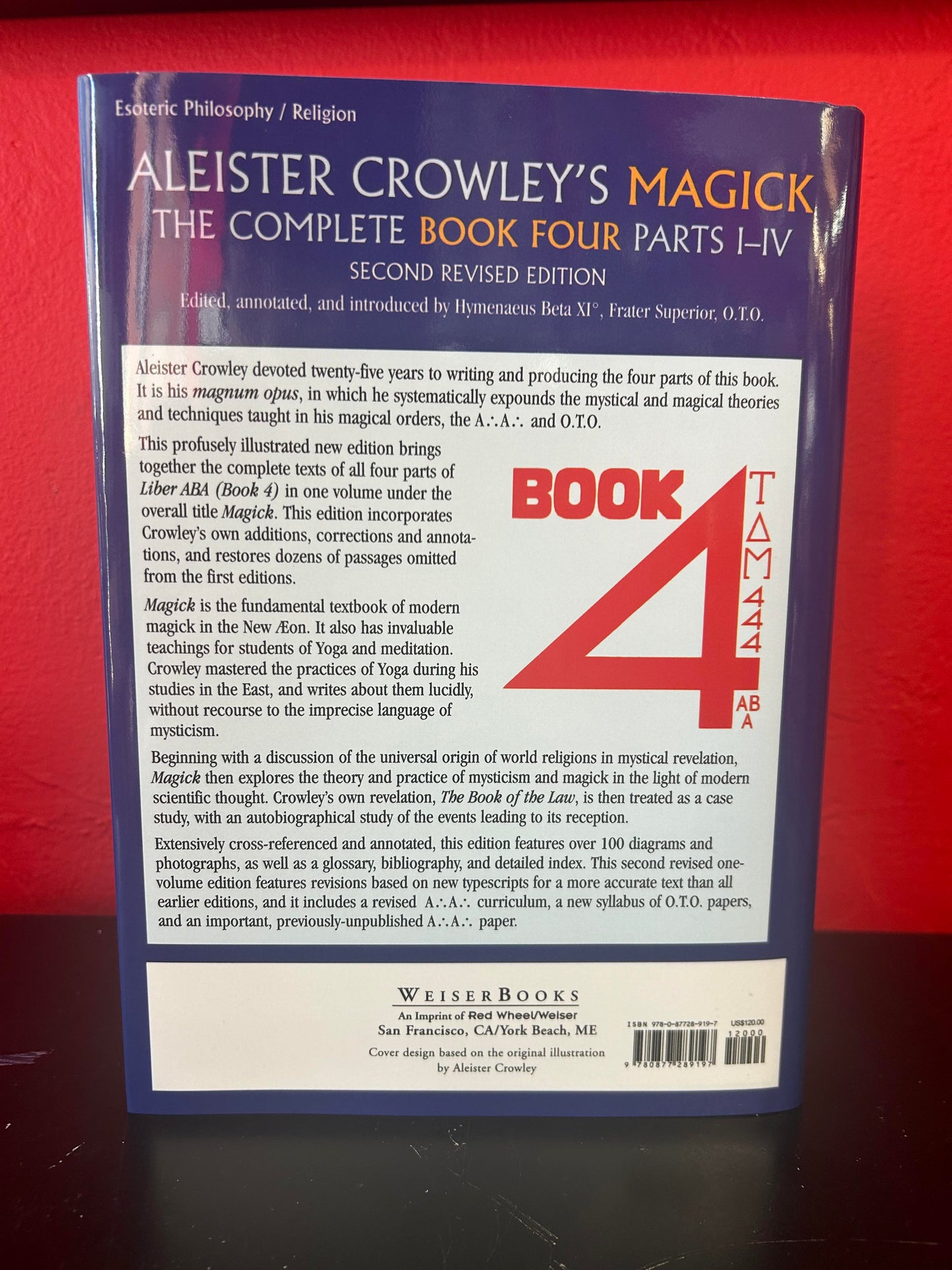 Magick: Book 4-Liber Aba by Aleister Crowley