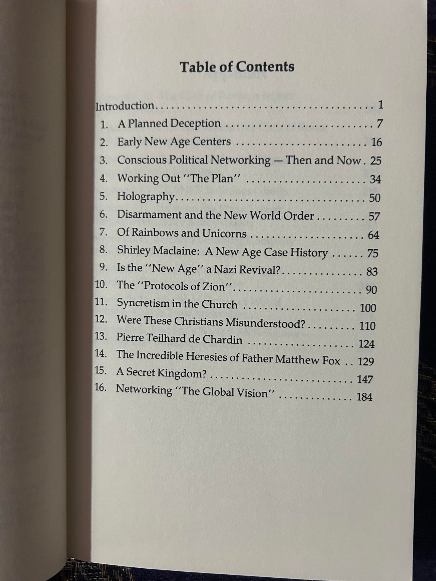 A Planned Deception The Staging of a New Age "Messiah" by Constance Cumbey