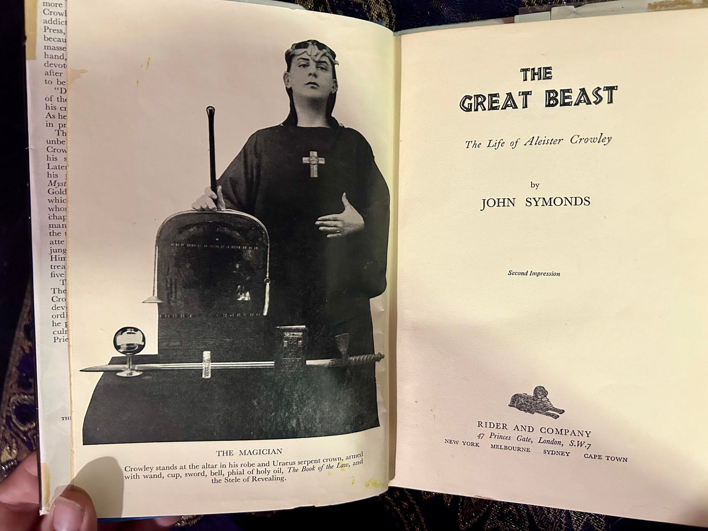 The Great Beast The Life of Aleister Crowley by John Symonds