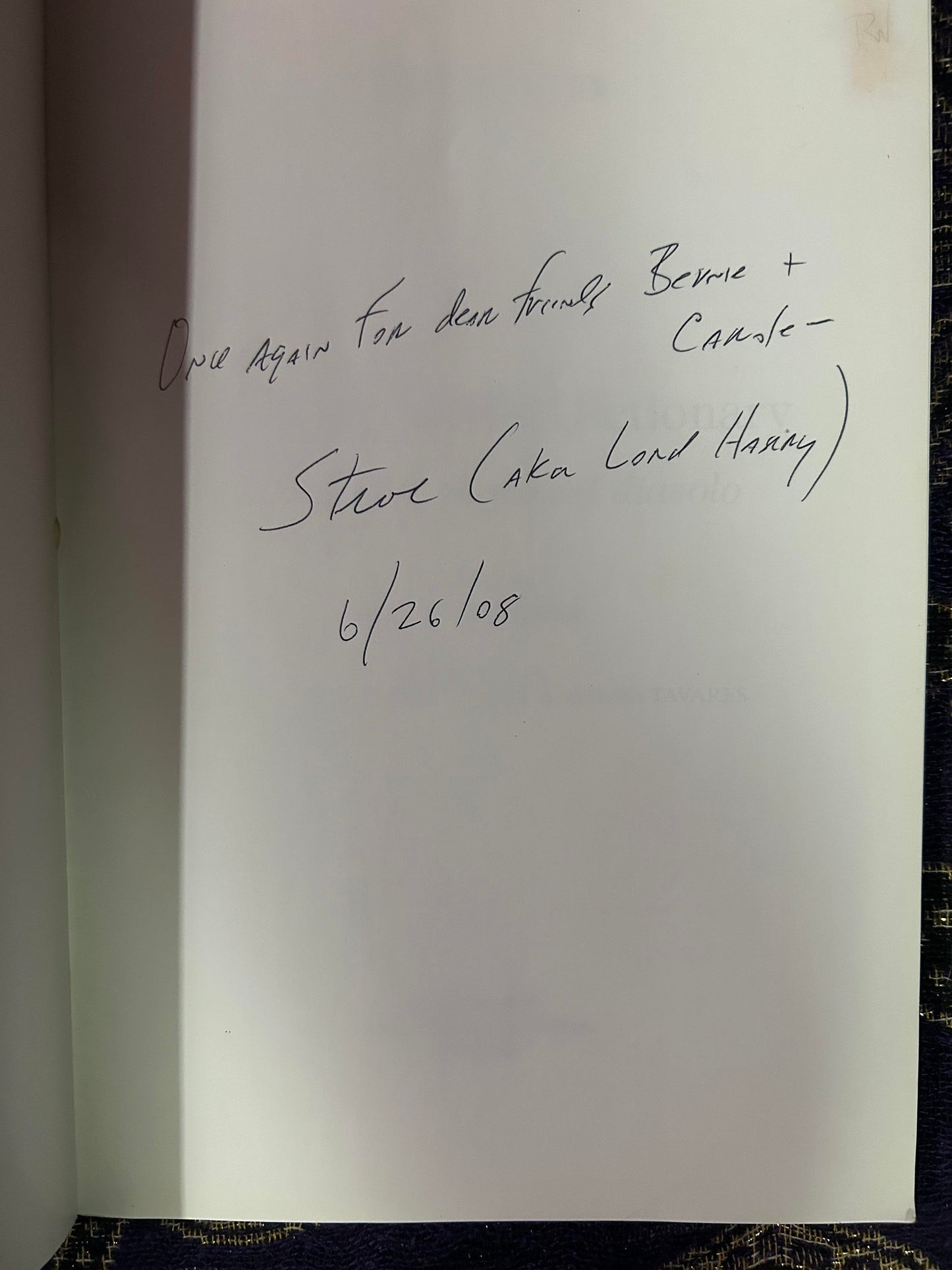 The New Devil's Dictionary by Steven Carter (Signed) Italian / English language