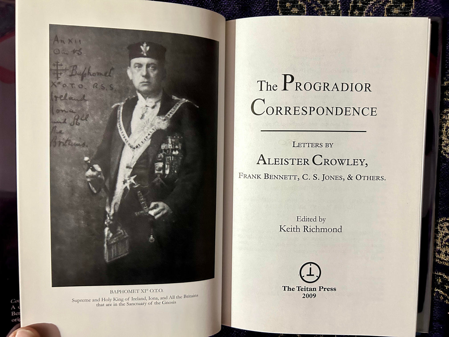 The Progradior Correspondence, Letters by Aleister Crowley, C. S. Jones, & Others (Limited Edition of 666 copies) by Aleister Crowley