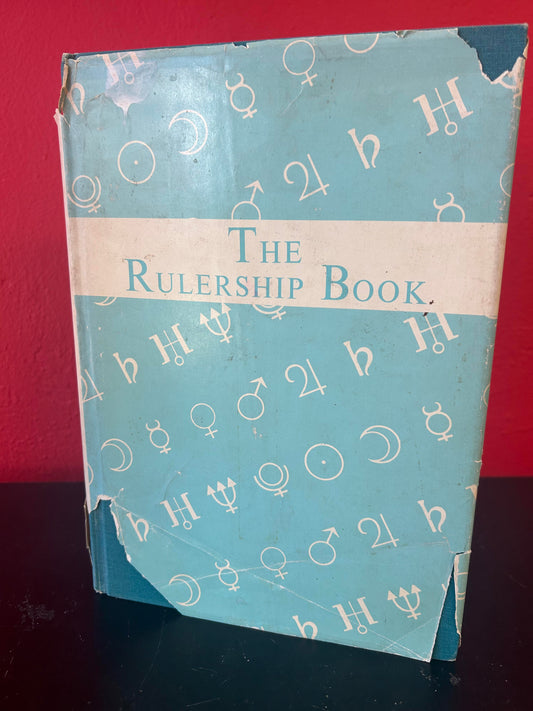 The Rulership Book; A Directory of Astrological Correspondences by Rex E. Bills