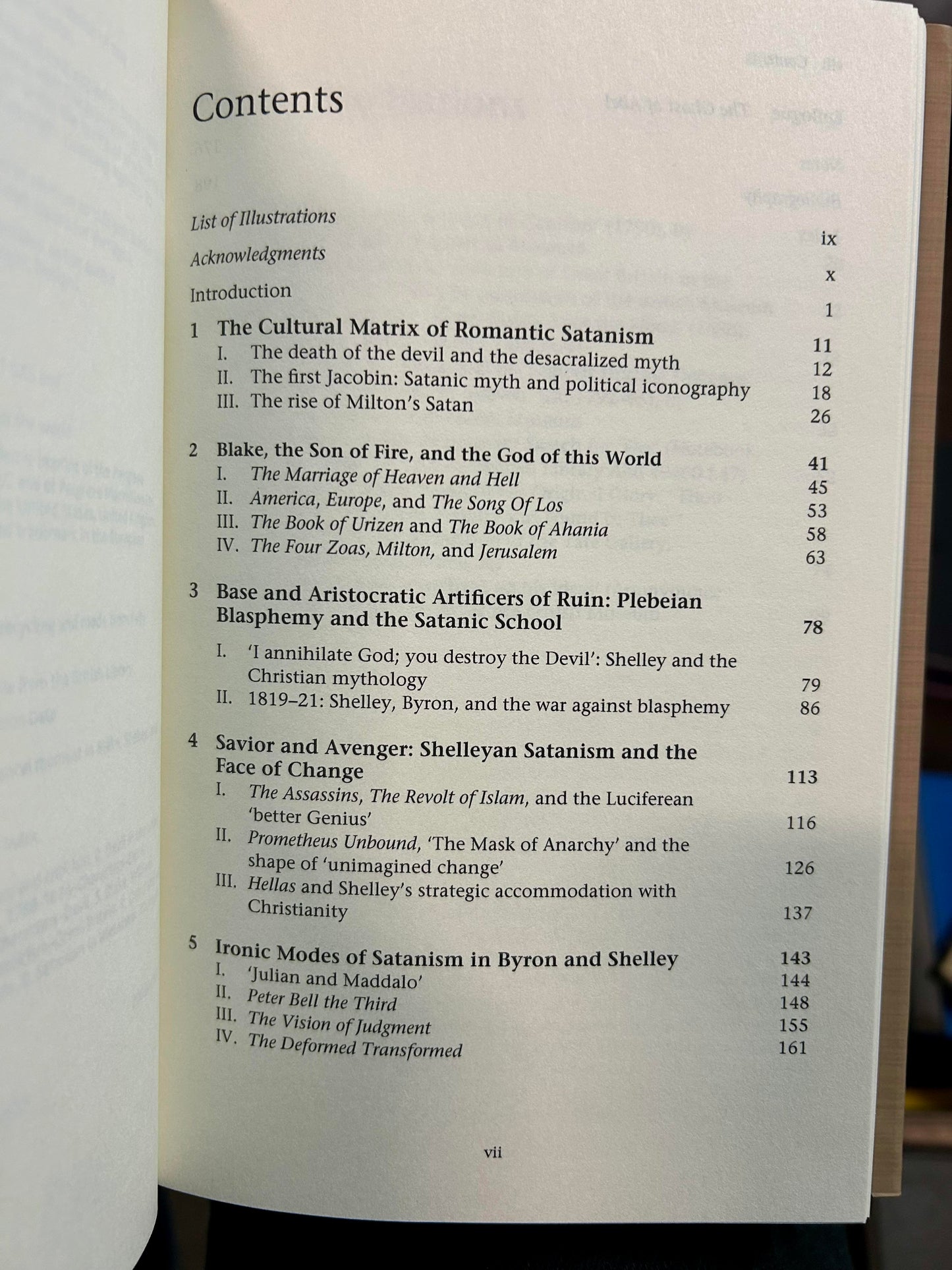 Romantic Satanism: Myth and the Historical Moment in Blake, Shelley and Byron