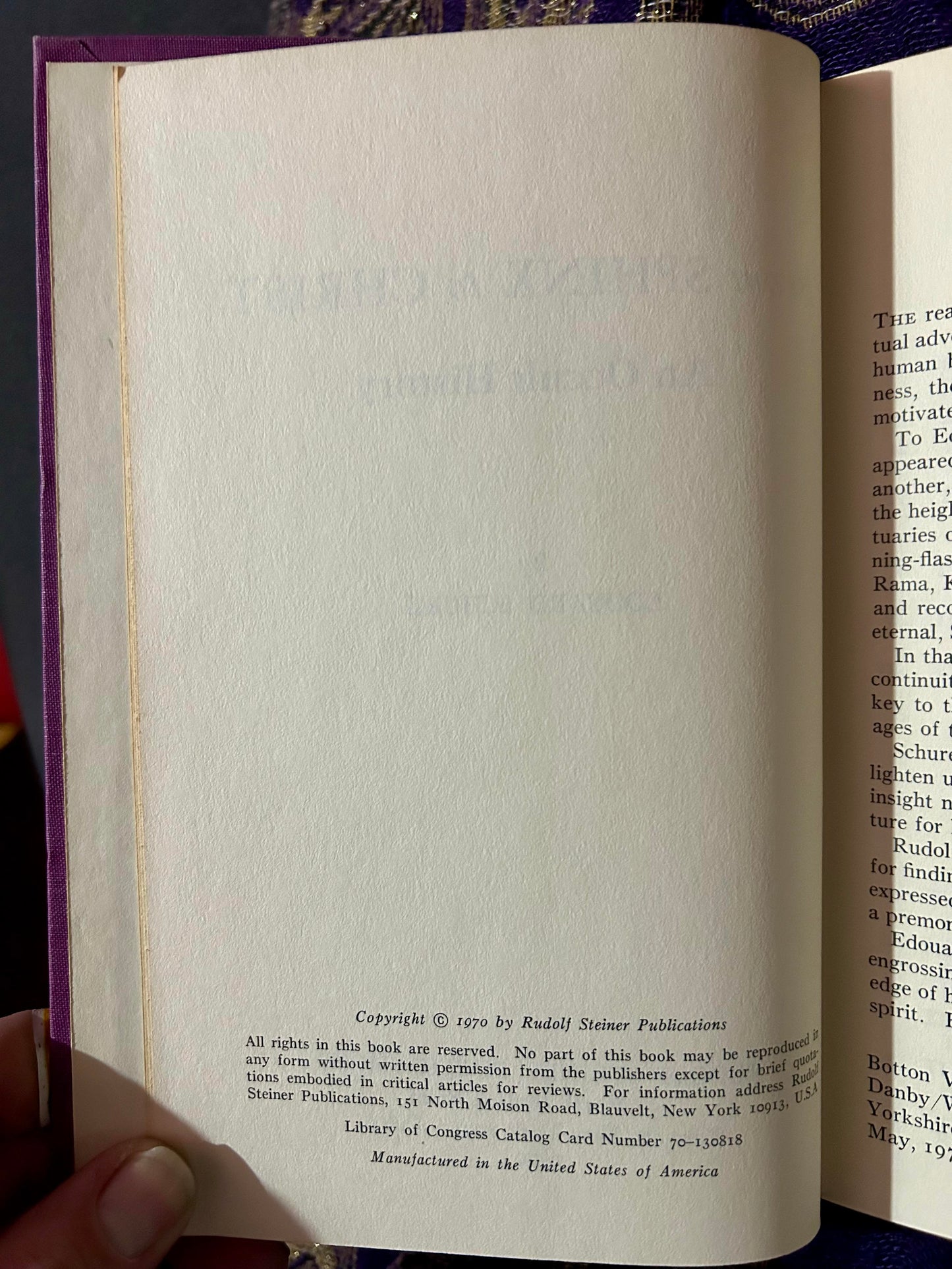 From Sphinx to Christ: An Occult History by Edouard Schuré