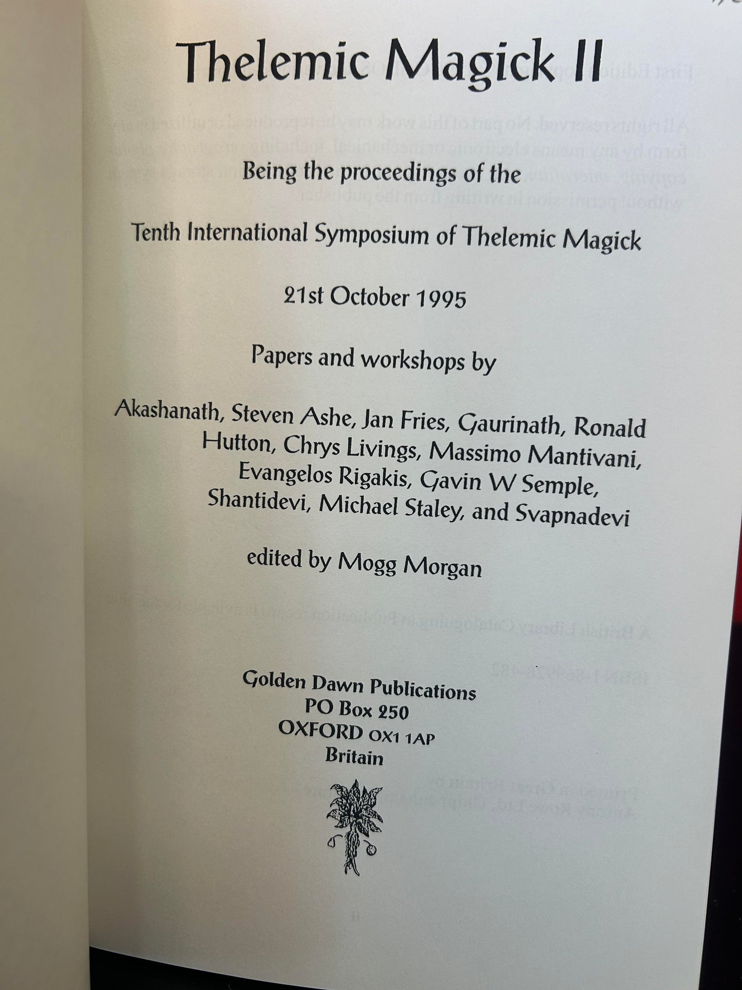 Thelemic Magick '95: Being Proceedings of the Tenth International Symposium of Thelemic Magick, Carfax, Oxford by Jan Fries