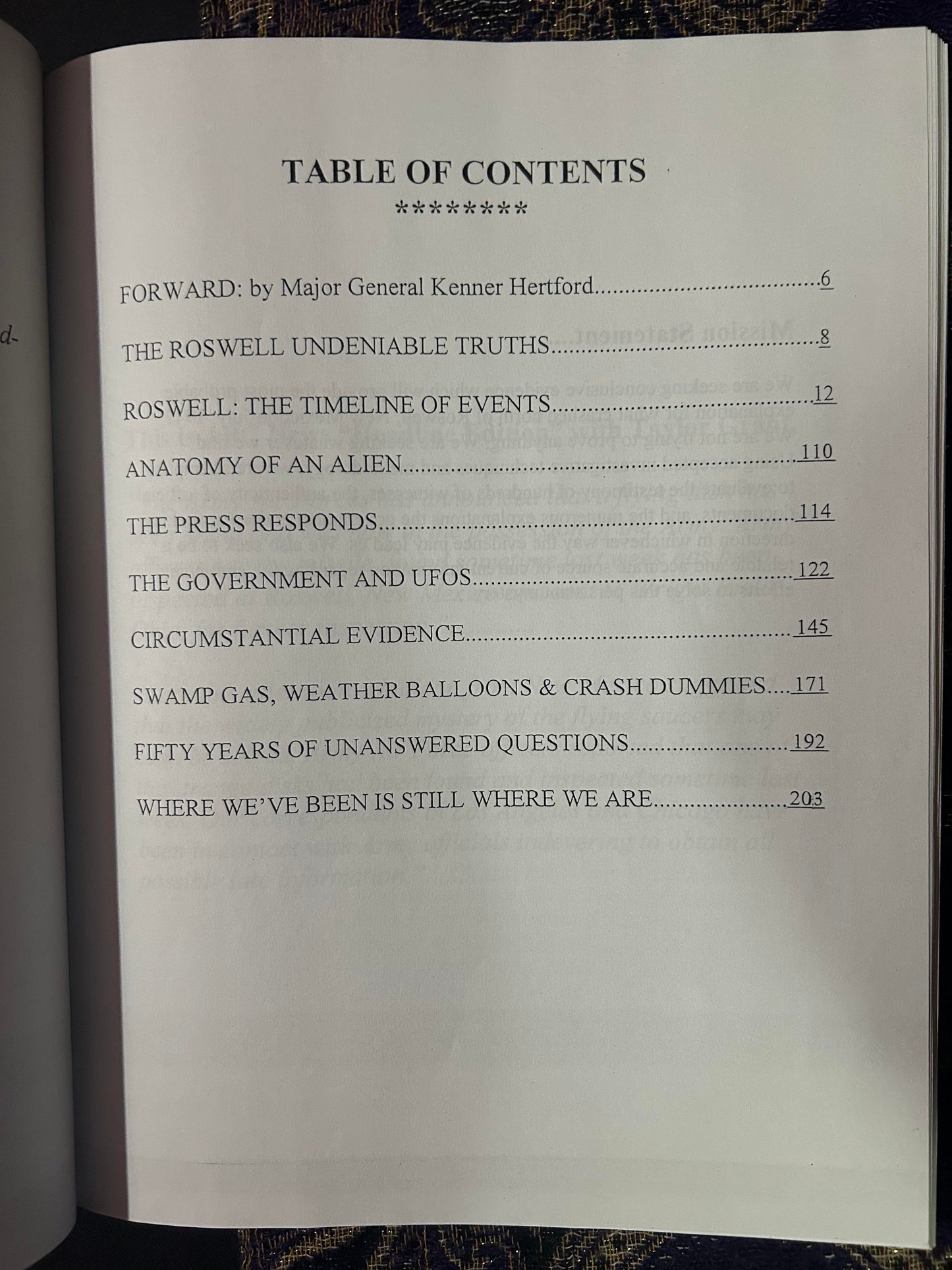 UFO Crash at Roswell II: The Chronological Pictorial - Signed Copy