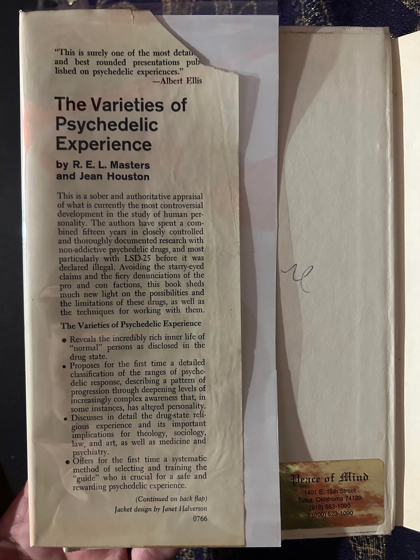 The Varieties of Psychedelic Experience by R.E.L. Masters